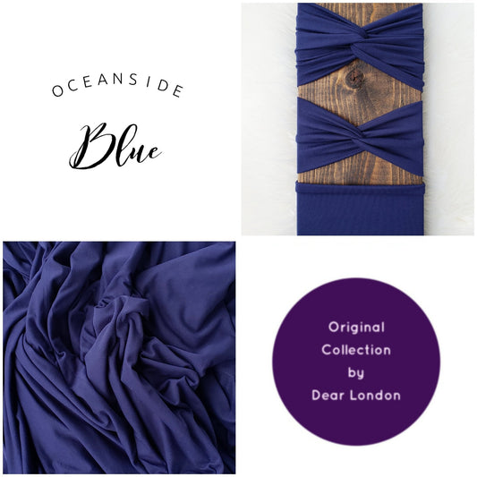 Oceanside Blue Headwrap