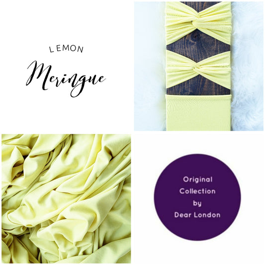 Lemon Meringue Headwrap