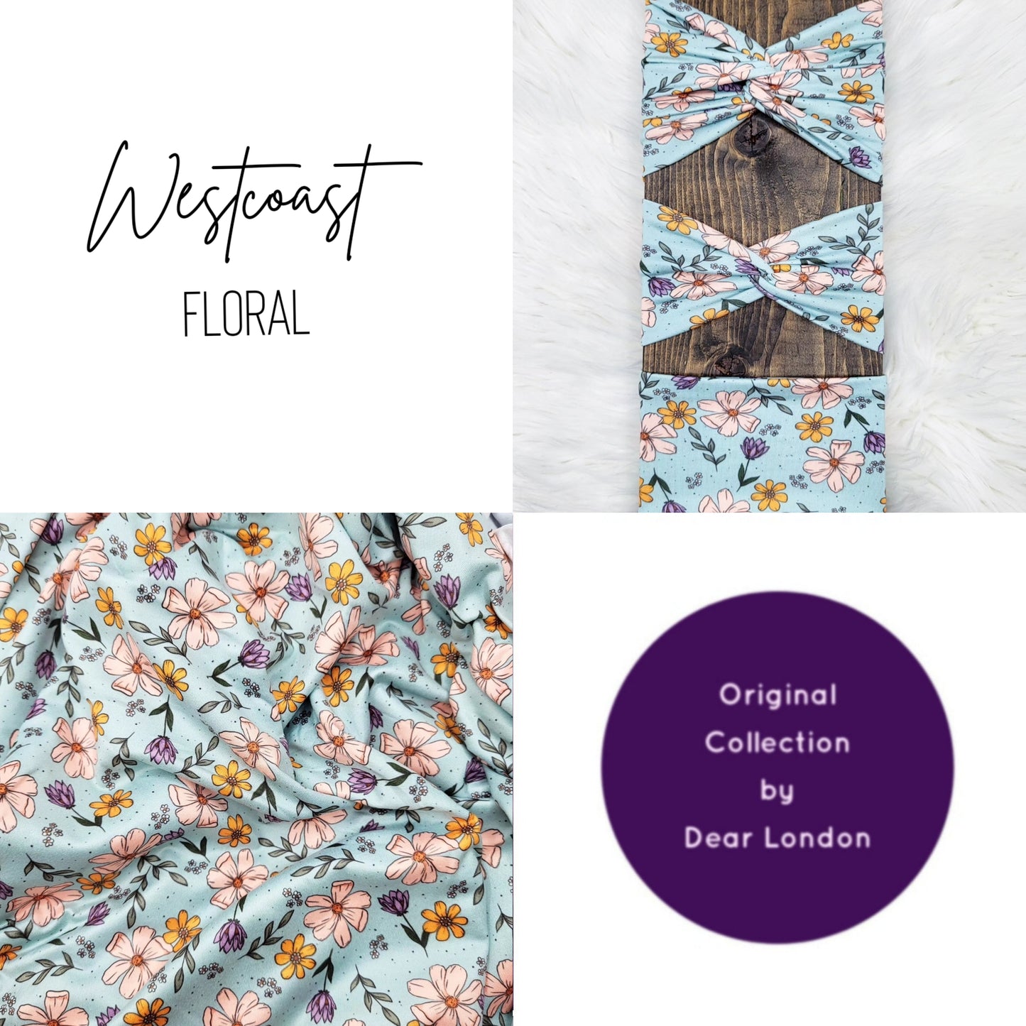 Westcoast Floral Headwrap